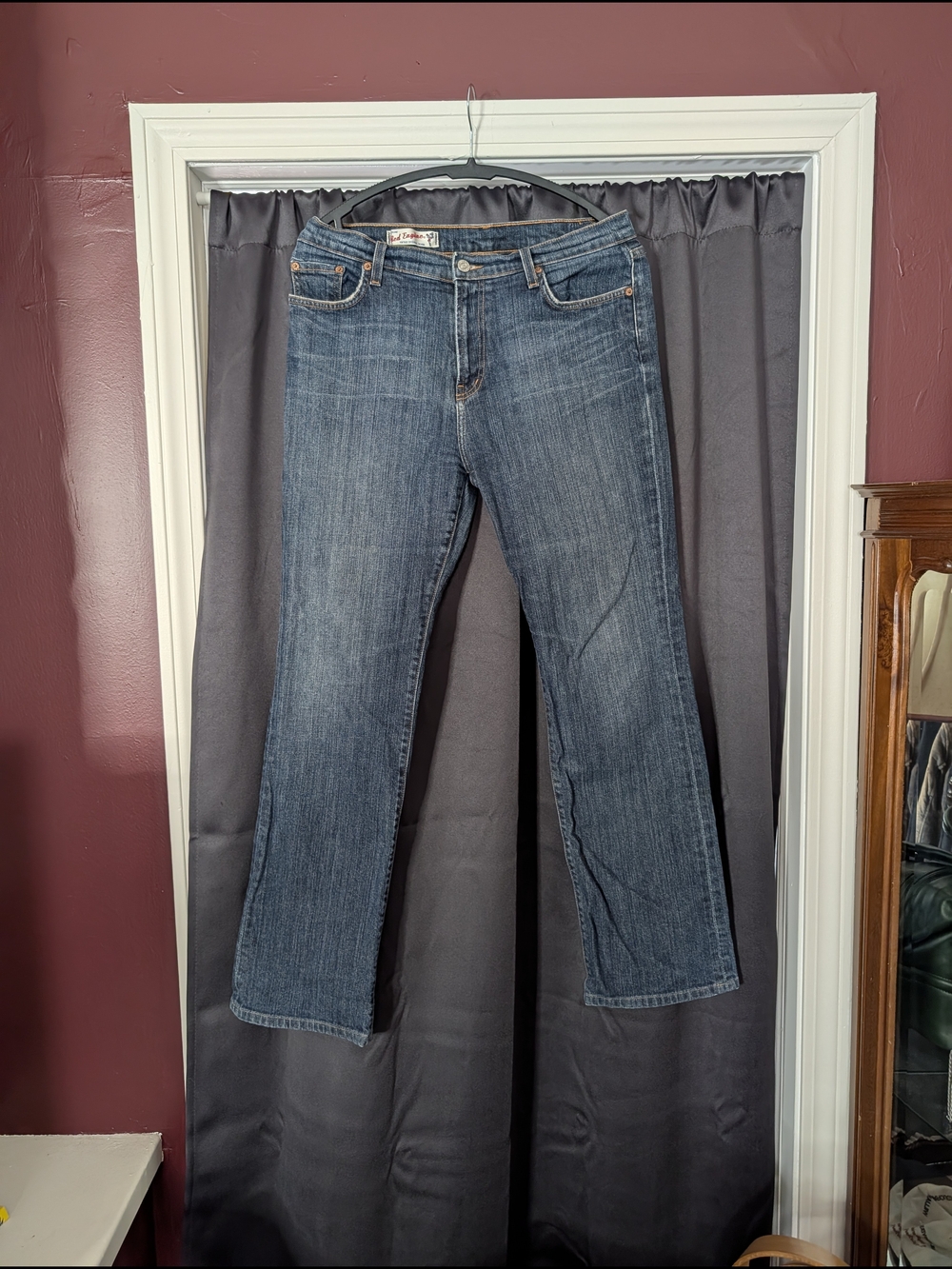Red Engine Made In USA Women's Blue Boot-Cut Jeans 31